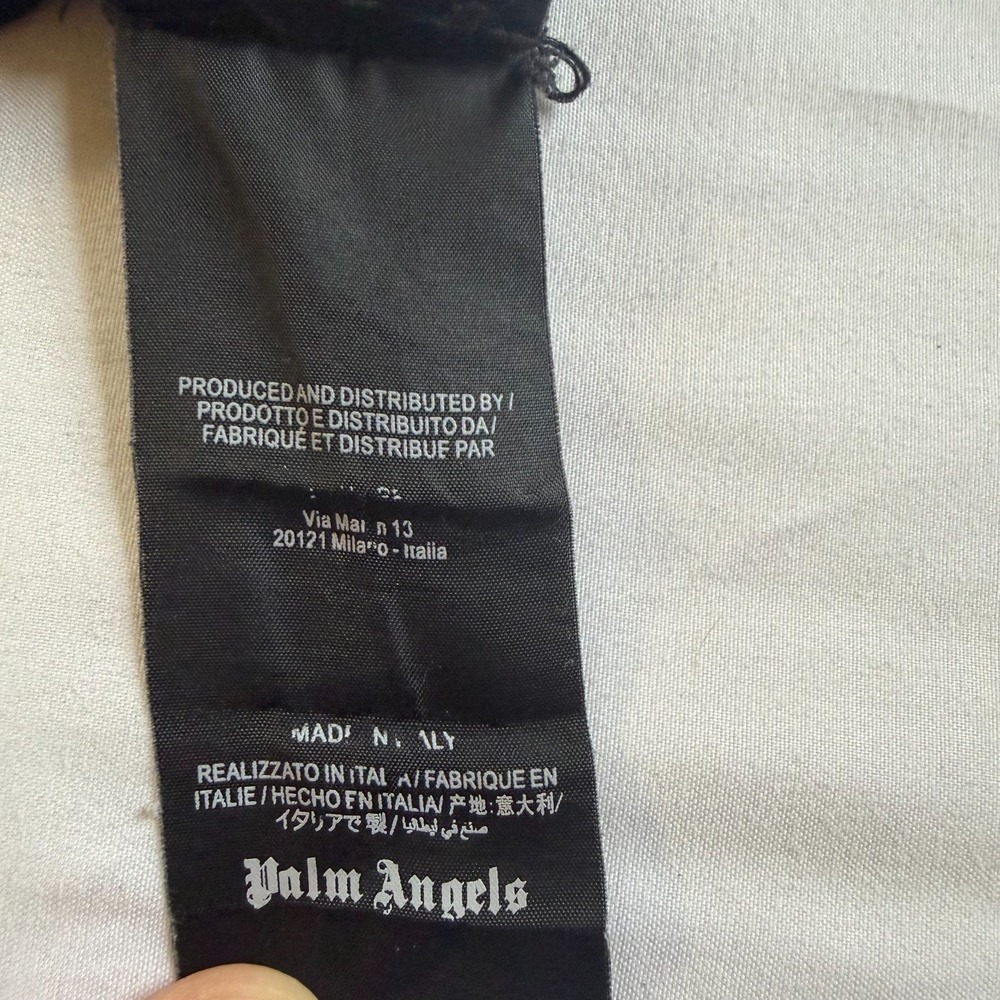 Palm Angels Teddy Bear Black T-Shirt Mens Medium Cotton - Picture 6 of 8